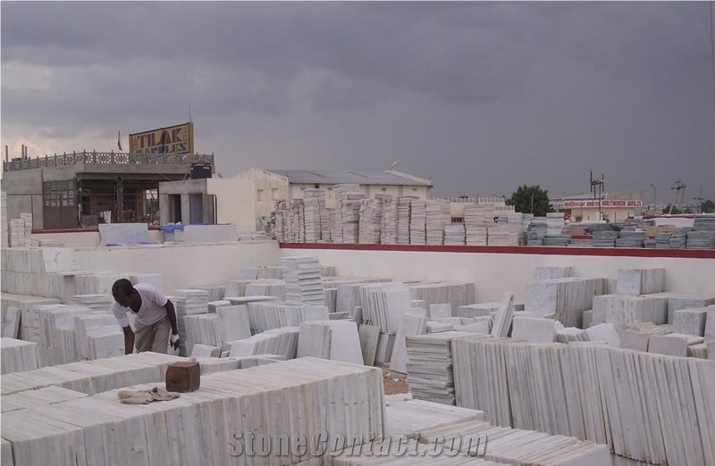 White Marble Blocks
