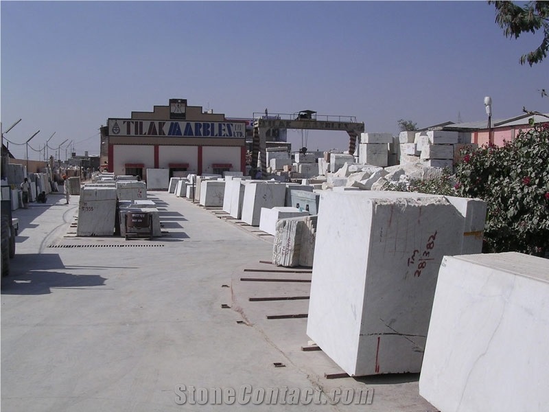 White Marble Blocks
