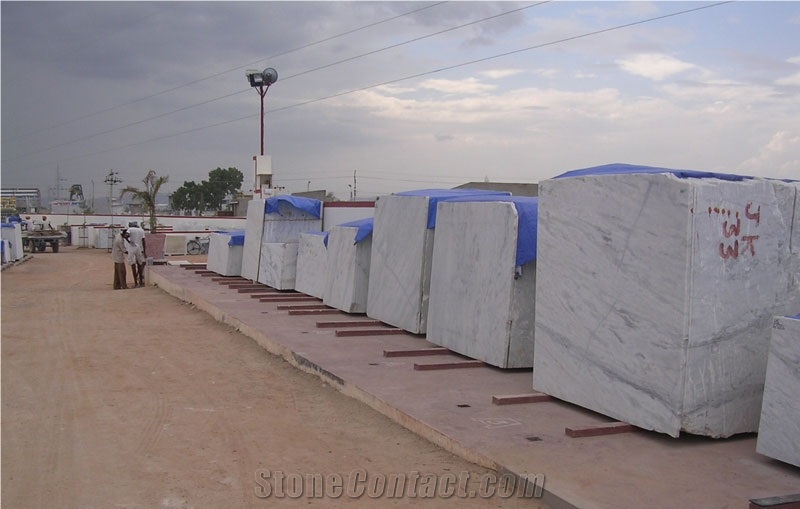 White Marble Blocks