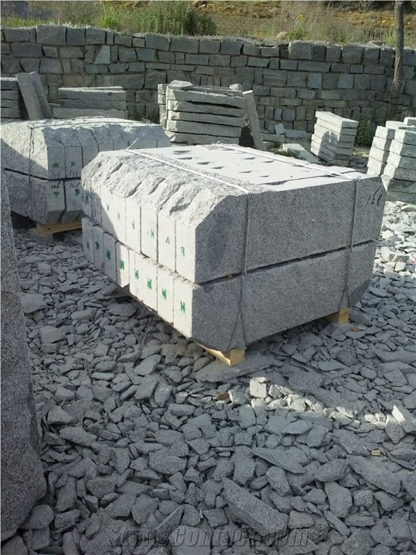 G341 Cheap Grey Granite Kerbs
