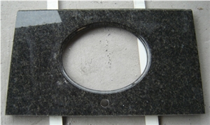 Black Granite Bathroom Vanity Tops