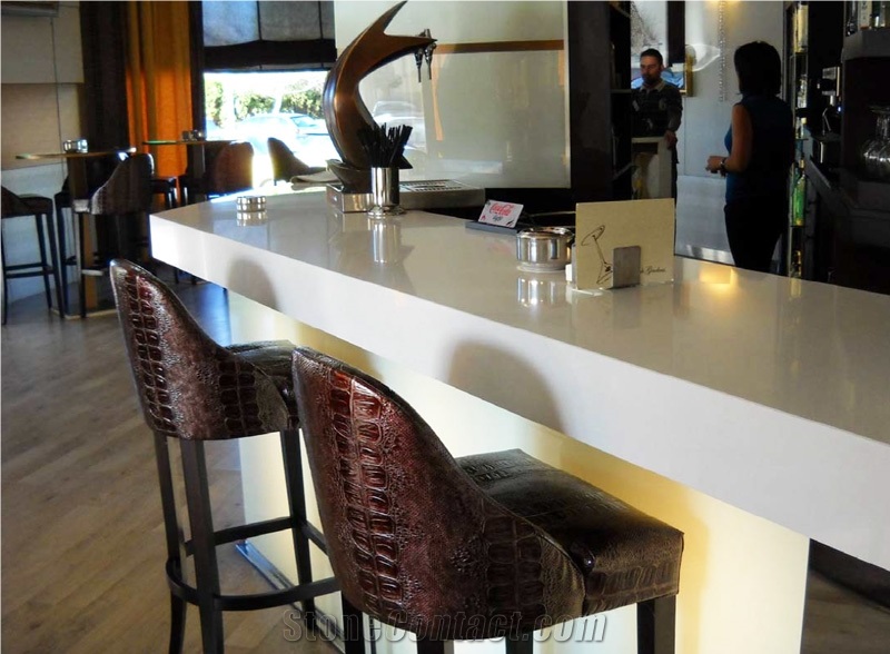 Quartz Stone Bar Top, Silestone Bar Top