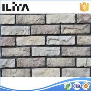 Yld-11007 Beautiful Grey Bricks Cultured Stone