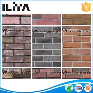 Yld-18037 Fire Clay Brick Artificial Stone Veneer
