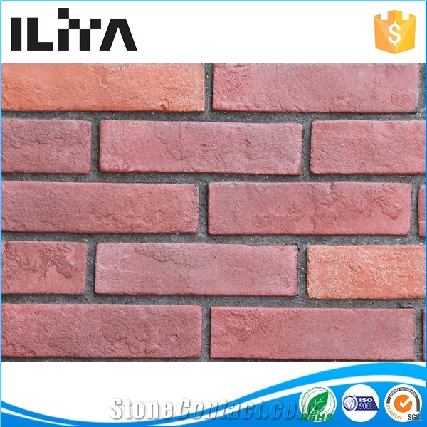 Yld-20029 Thin Red Wall Brick