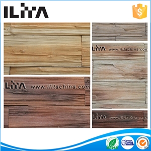 Yld-22003 Wooden Stone Wall Cladding