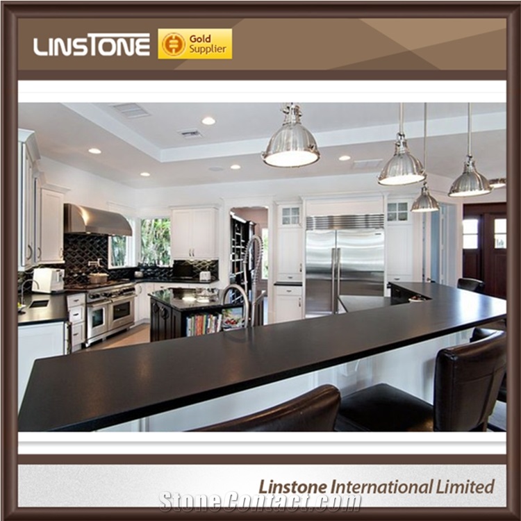 Absolute Black Granite Kitchen Countertops