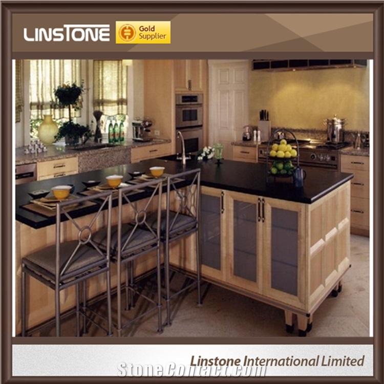 Absolute Black Granite Kitchen Countertops
