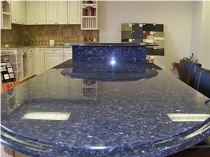 Butterfly Blue Granite Kitchen Counter Tops