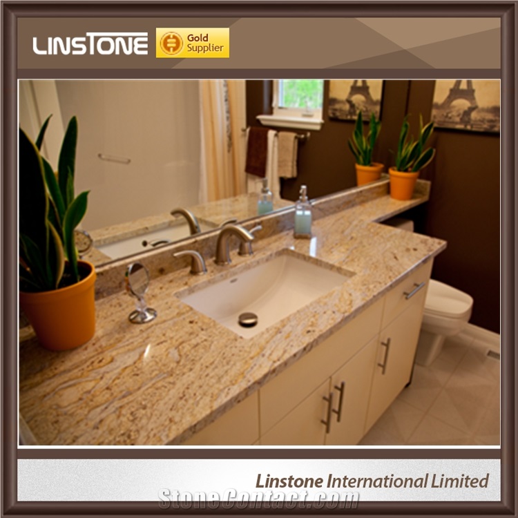 Cheap Price Colonial Cream Granite Vanity Top
