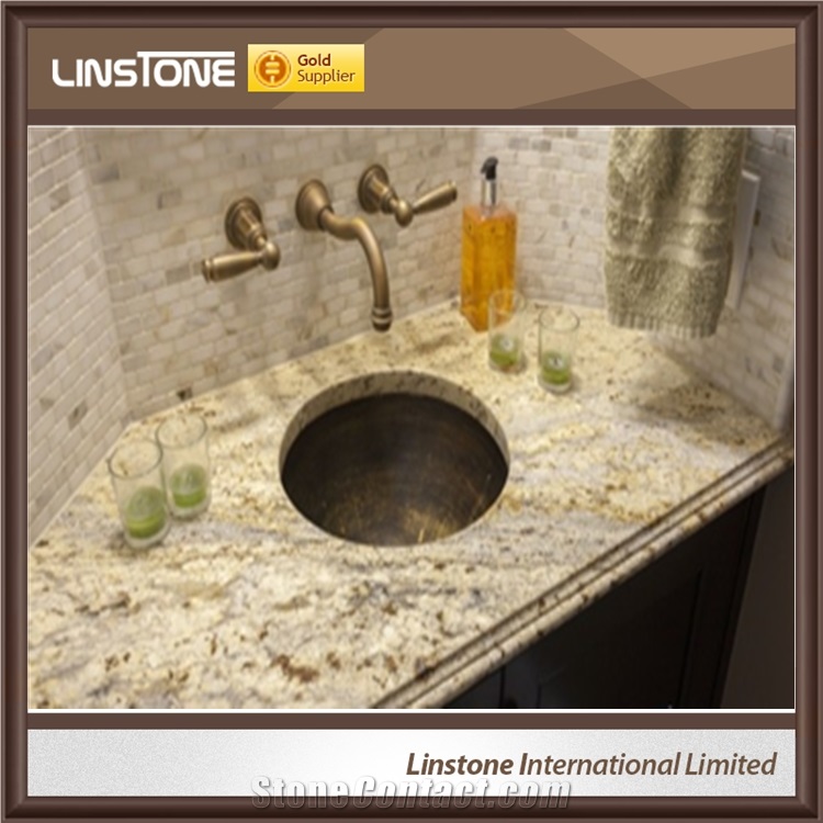 Cheap Price Colonial Cream Granite Vanity Top