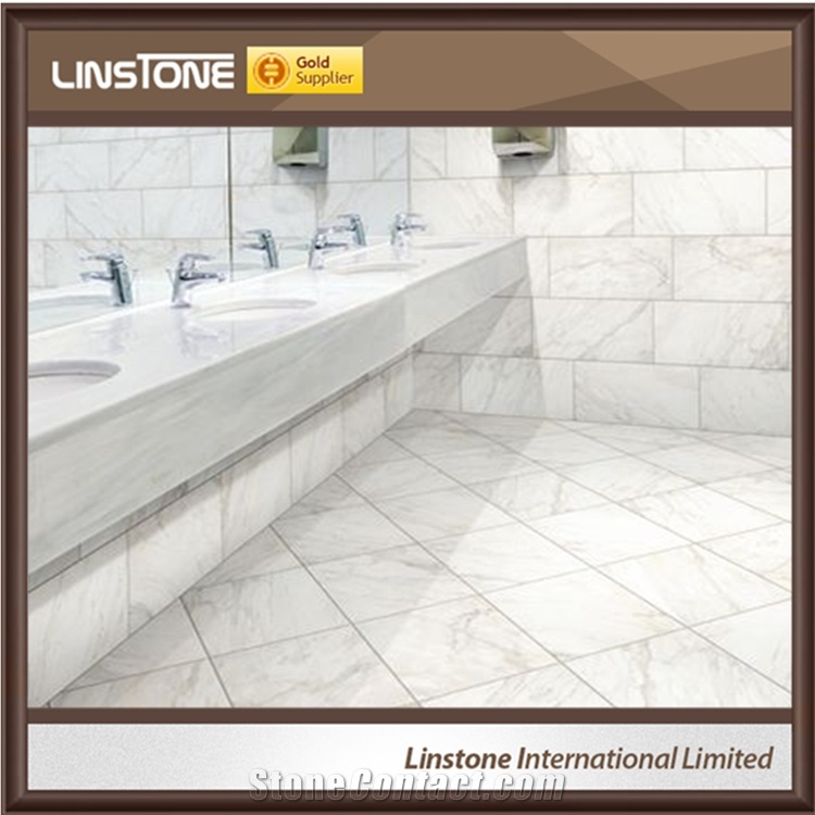 Extravagant Venatino Marble Wall Tiles, Italy White Marble