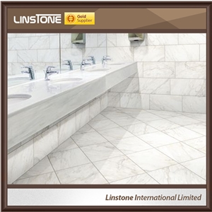 Extravagant Venatino Marble Wall Tiles, Italy White Marble