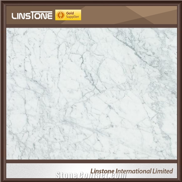 Extravagant Venatino Marble Wall Tiles, Italy White Marble