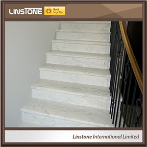 High Quality Statuario Marble Stair