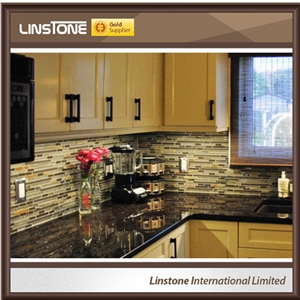 Polished Brown Antique Granite Cheap Kitchen Countertop