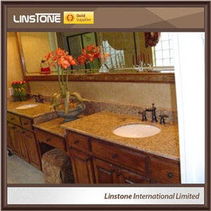 Polished Cheap Price Giallo Veneziano Granite Vanity Top