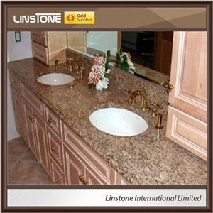 Polished Cheap Price Giallo Veneziano Granite Vanity Top
