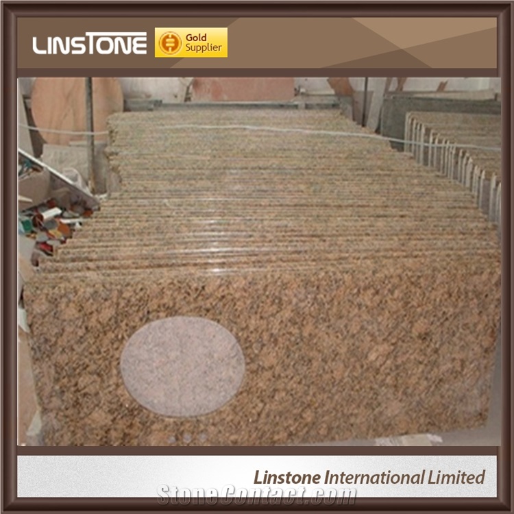 Polished Cheap Price Giallo Veneziano Granite Vanity Top