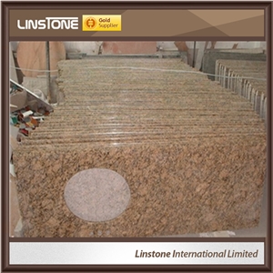 Polished Cheap Price Giallo Veneziano Granite Vanity Top