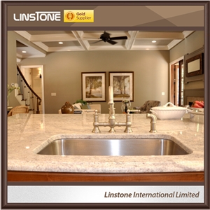 Polished Surface Cheap Price Bianco Romano Granite Kitchen Countertops
