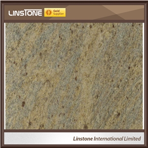 Polished Surface Kashmir Gold Granite Kitchen Countertops