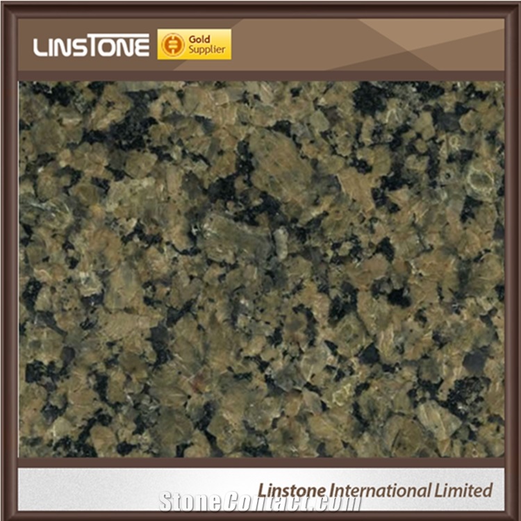 Polished Surface Tropic Brown Granite Kitchen Countertops