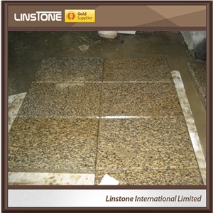 Popular Polished Tiger Skin Yellow Granite Tiles & Slabs