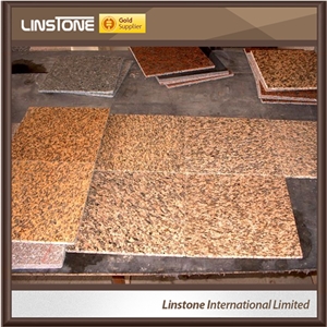 Popular Polished Tiger Skin Yellow Granite Tiles & Slabs