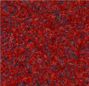 Ruby Red Granite Kitchen Countertop