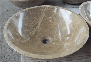 Toilet Basin Combination Empeardor Light Marble Basins