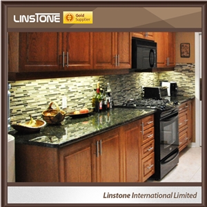 Verde Butterfly Granite Kitchen Countertops