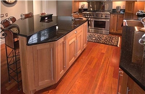 Virginia Black Granite Kitchen Countertops