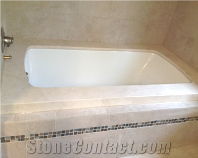 Quartz Undermount Tub Surround