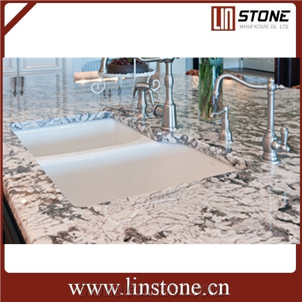 Bianco Antico Granite Kitchen Countertop