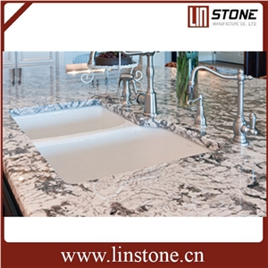 Bianco Antico Granite Kitchen Countertop