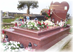 Granite Monuments, Tombstone