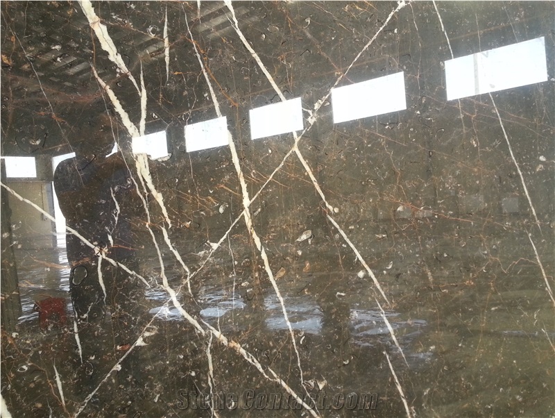 Golden Galaxy Marble Tiles & Slabs, Black Polished Marble Floor Covering Tiles, Walling Tiles