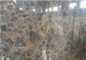 Marshal Gold Marble Tiles & Slabs, Black Polished Marble Floor Covering Tiles, Walling Tiles