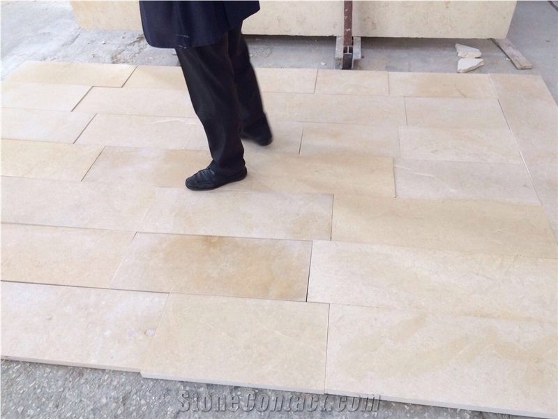 Jerusalem Gold Stone Tiles & Slabs, Beige Limestone Floor Covering Tiles, Walling Tiles