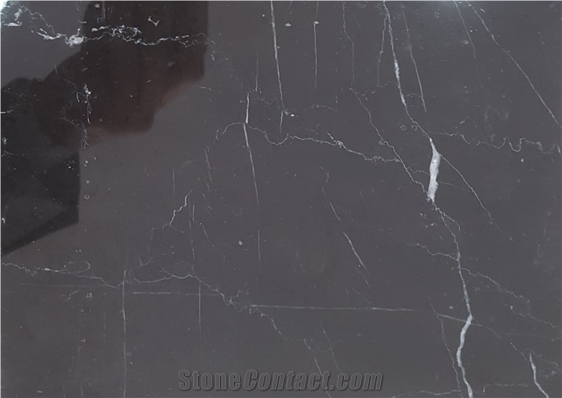 Black Marble Tiles & Slabs, Pars Black Esfahan Marble Polished Floor Covering Tiles, Walling Tiles