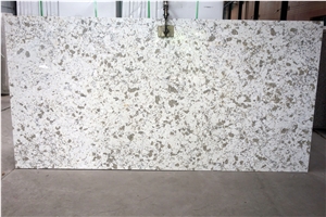 New Product Yellow Quartz Stone Tile & Slab Engineered Stone