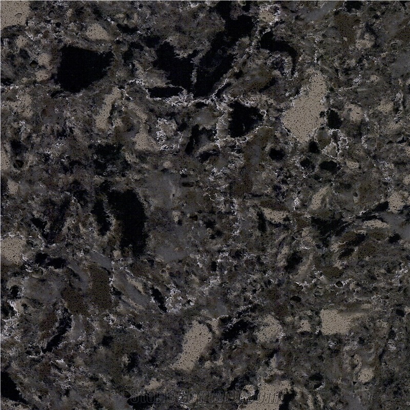 Series Of Decorative Pattern Quartz Stone Slabs