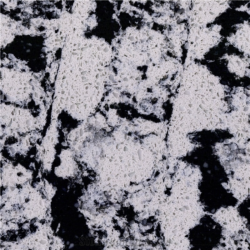 Series Of Decorative Pattern Quartz Stone Slabs