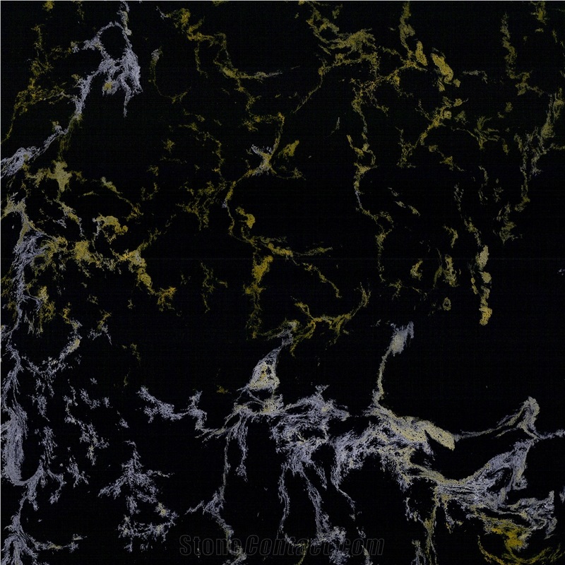 Series Of Decorative Pattern Quartz Stone Slabs