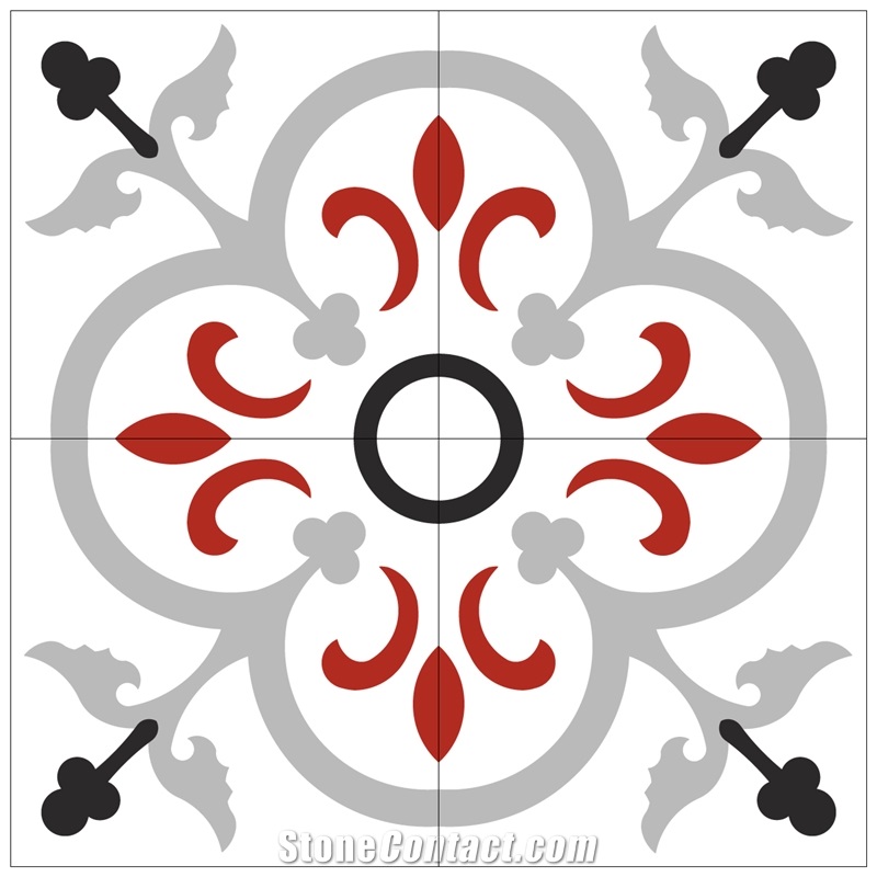 Handmade Cement Tile Floor Tiles