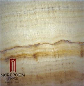 Laminated Jade Stone Onyx Aluminum Honeycomb Panel Walling