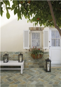 Castleton Cream- Rustic Stone Wall Cladding Ledger Stone