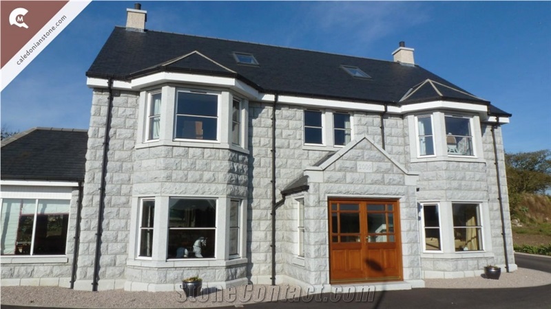 Grey Granite Split Facade