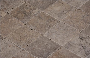 Silver Travertine Tumbled
